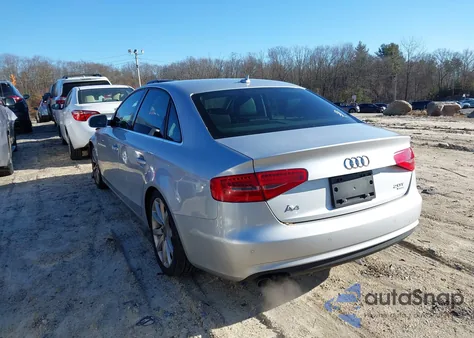 2013 Audi A4 2.0T Premium из США, поврежденный, VIN WAUFFAFL9DN006529